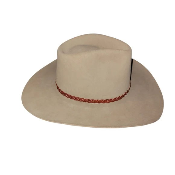 Vintage Stetson Gallup Cowgirl Hat Tan - Picture 4 of 11